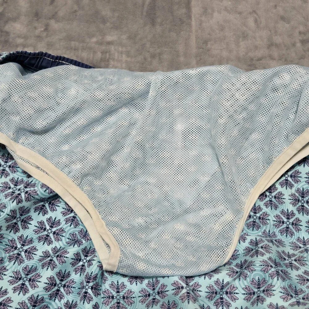 Peter Millar Seaside Collection Swim Trunks Dragonflies Men's Size Large